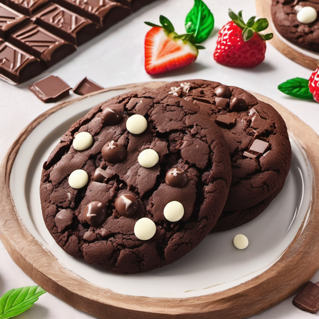 Dubbele Chocolade koekjes